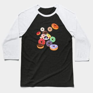 Panda & Donuts Baseball T-Shirt